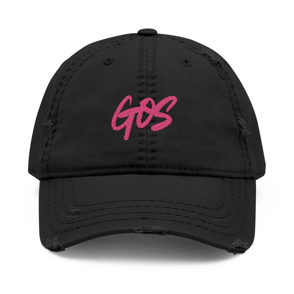 GOS Women’s Athletics Distressed Dad Hat (Embroidery)