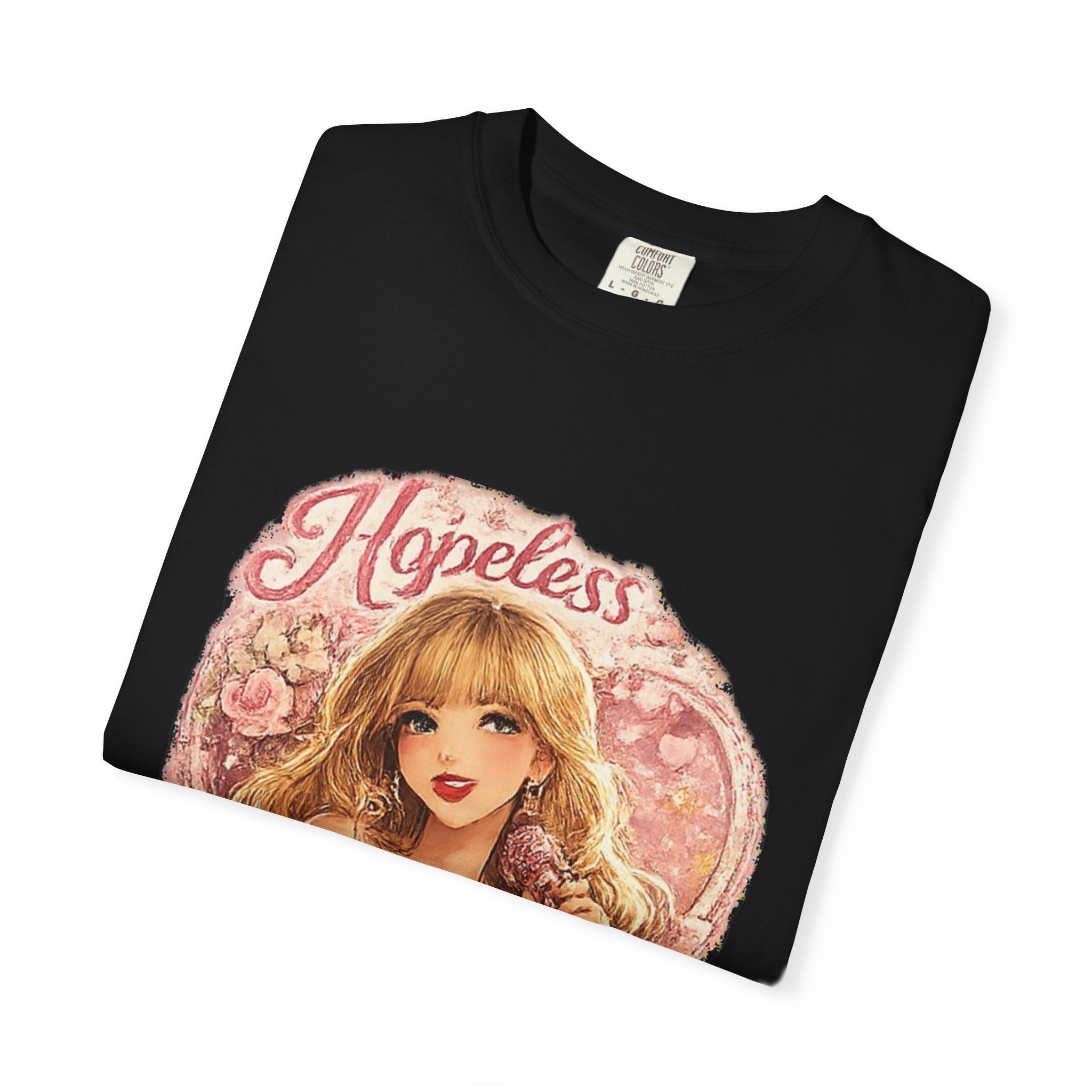 Hopeless Romantic Unisex Garment-Dyed T-shirt