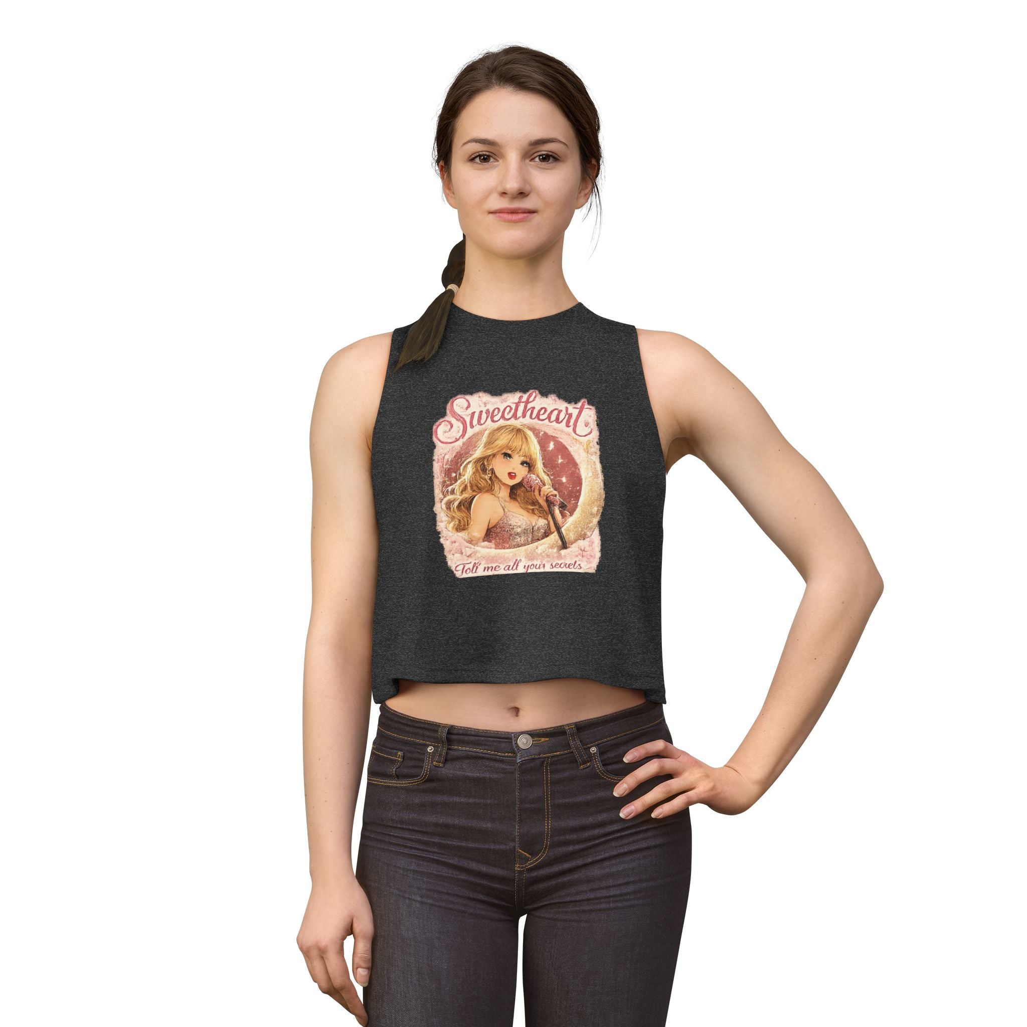 Sweetheart Women's Crop Top