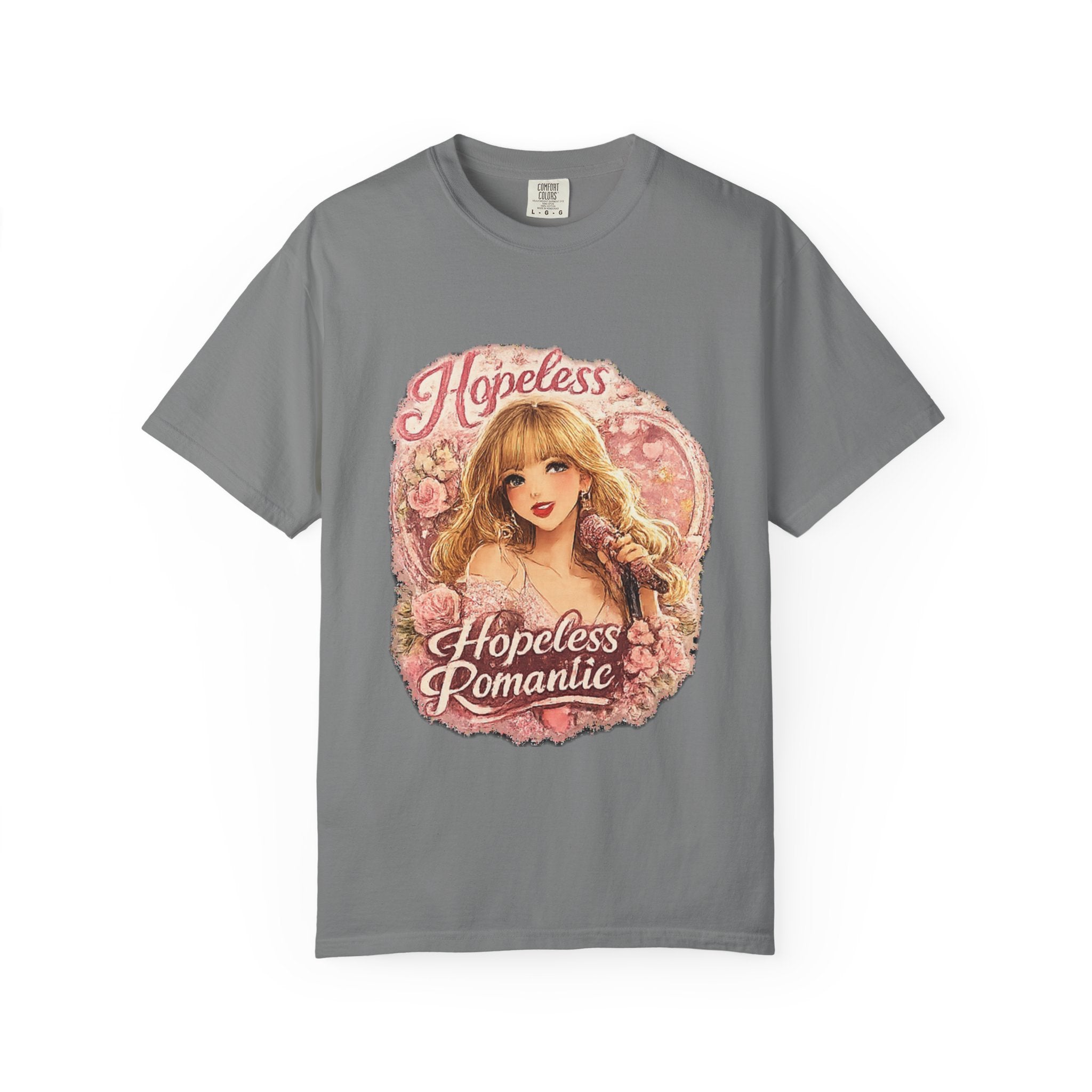 Hopeless Romantic Unisex Garment-Dyed T-shirt
