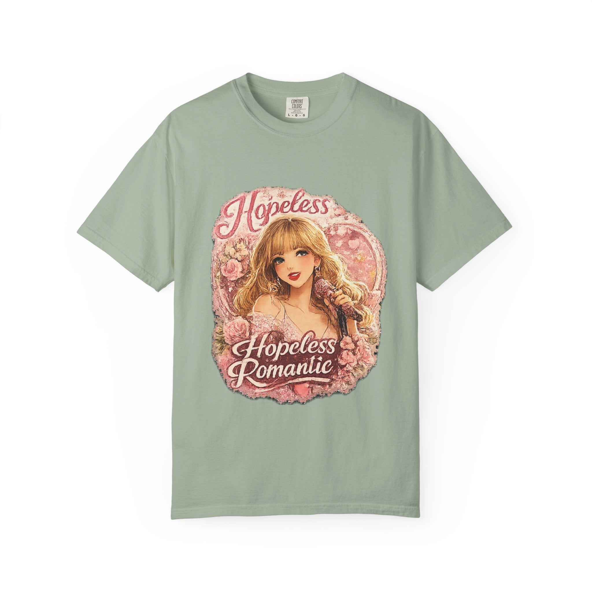 Hopeless Romantic Unisex Garment-Dyed T-shirt