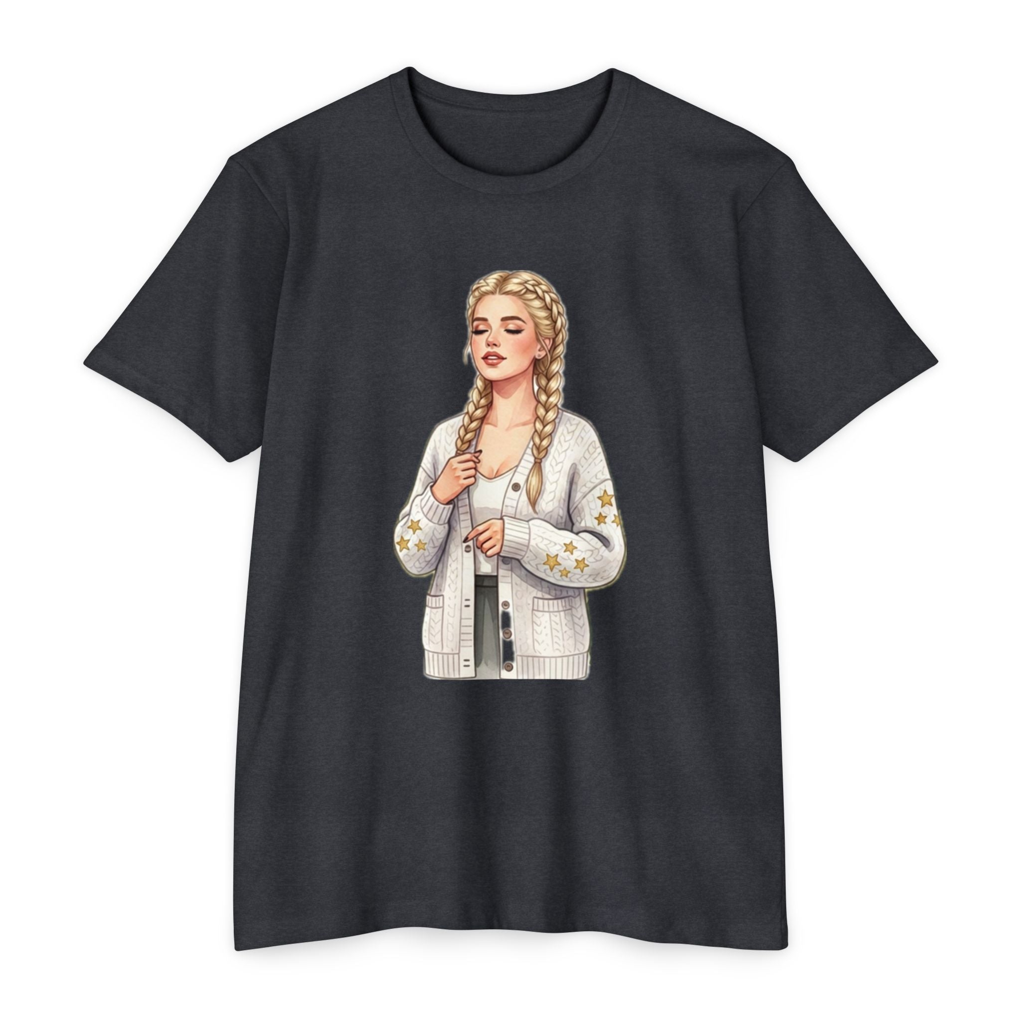 FolkGirl Unisex CVC Jersey T-shirt