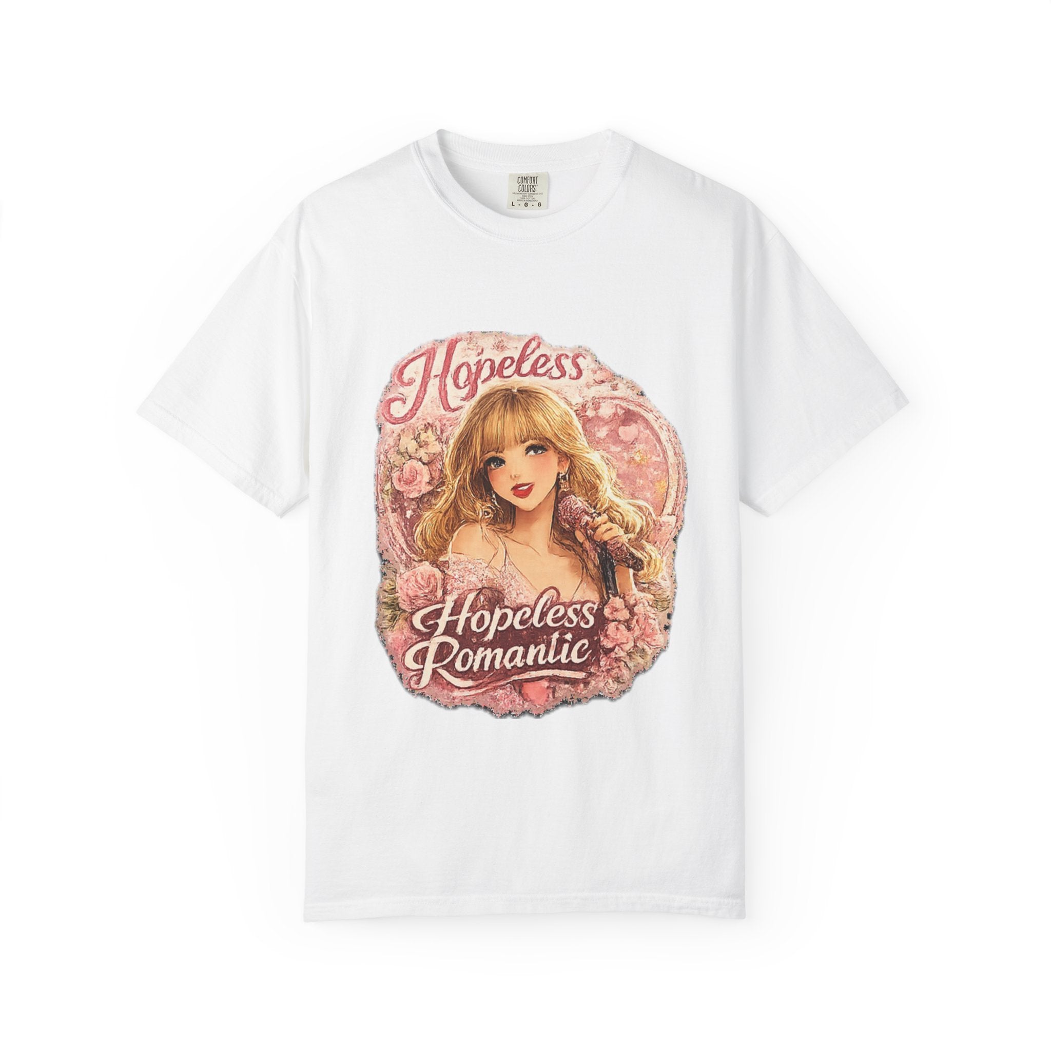 Hopeless Romantic Unisex Garment-Dyed T-shirt