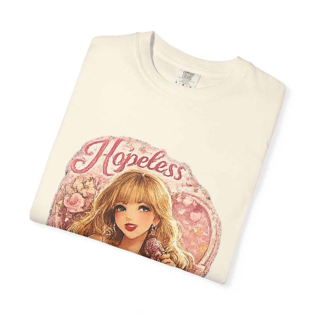 Hopeless Romantic Unisex Garment-Dyed T-shirt