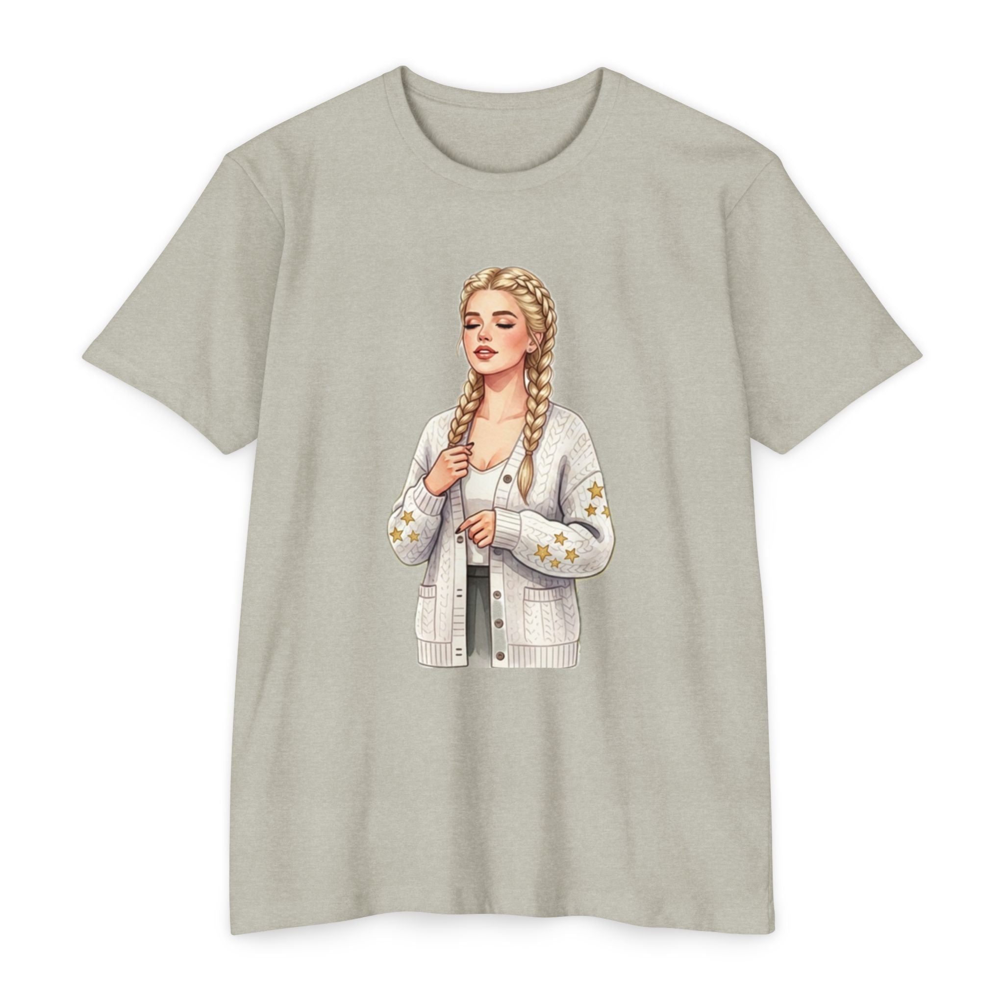 FolkGirl Unisex CVC Jersey T-shirt