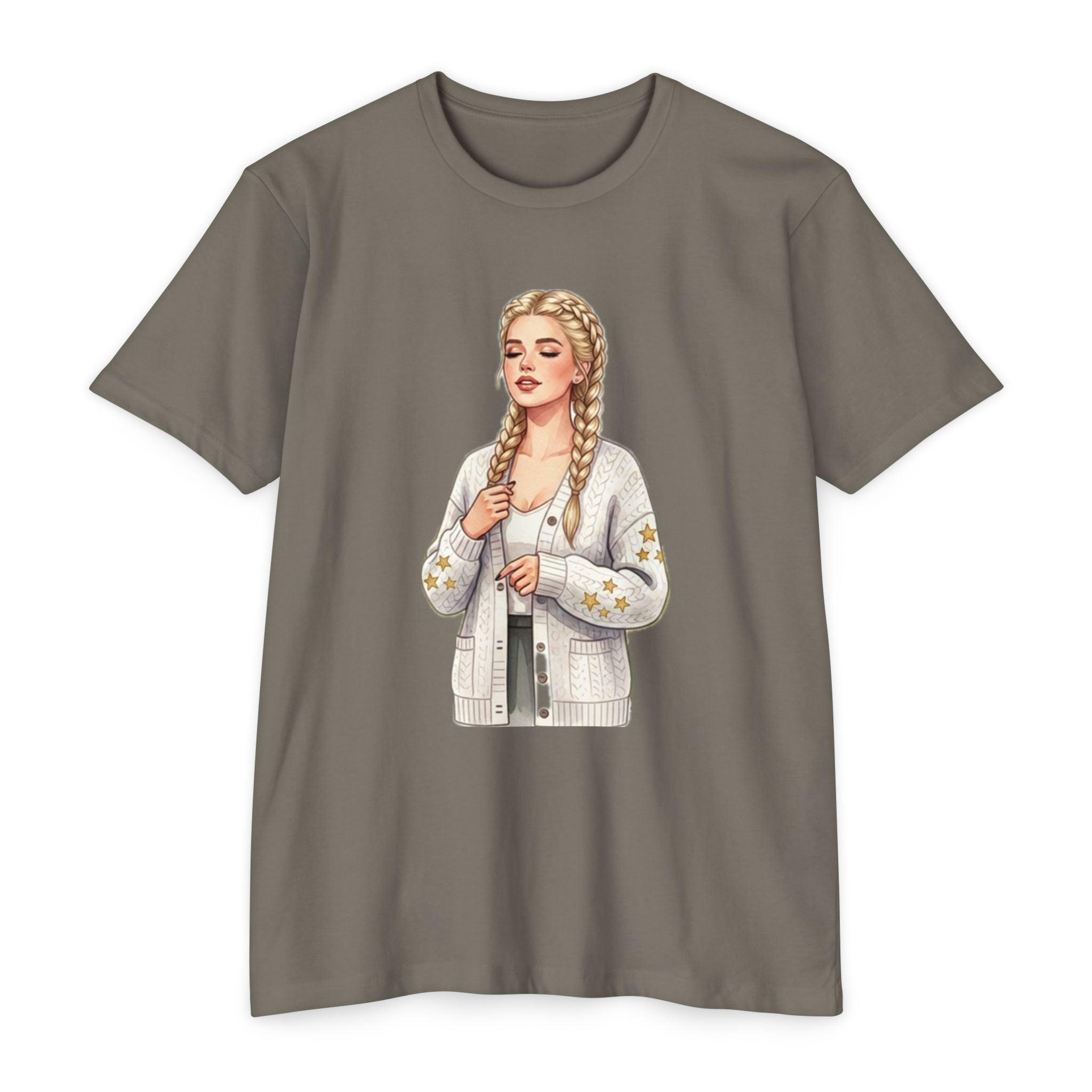FolkGirl Unisex CVC Jersey T-shirt