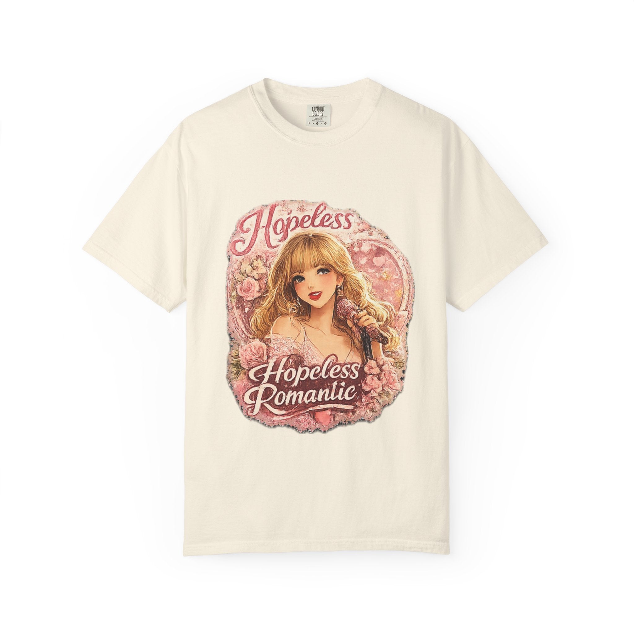 Hopeless Romantic Unisex Garment-Dyed T-shirt