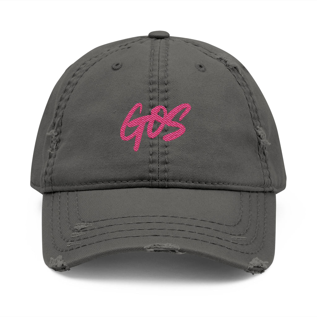 GOS Women’s Athletics Distressed Dad Hat (Embroidery)