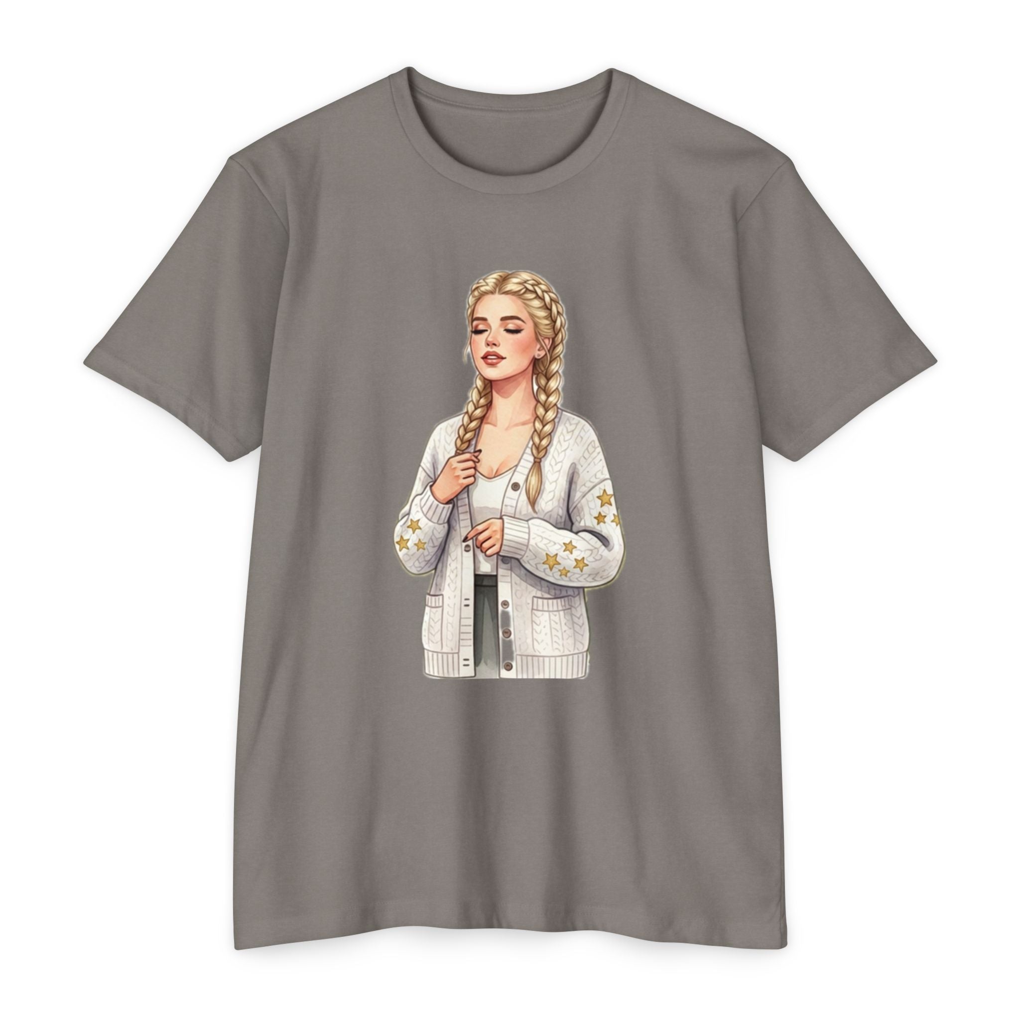 FolkGirl Unisex CVC Jersey T-shirt