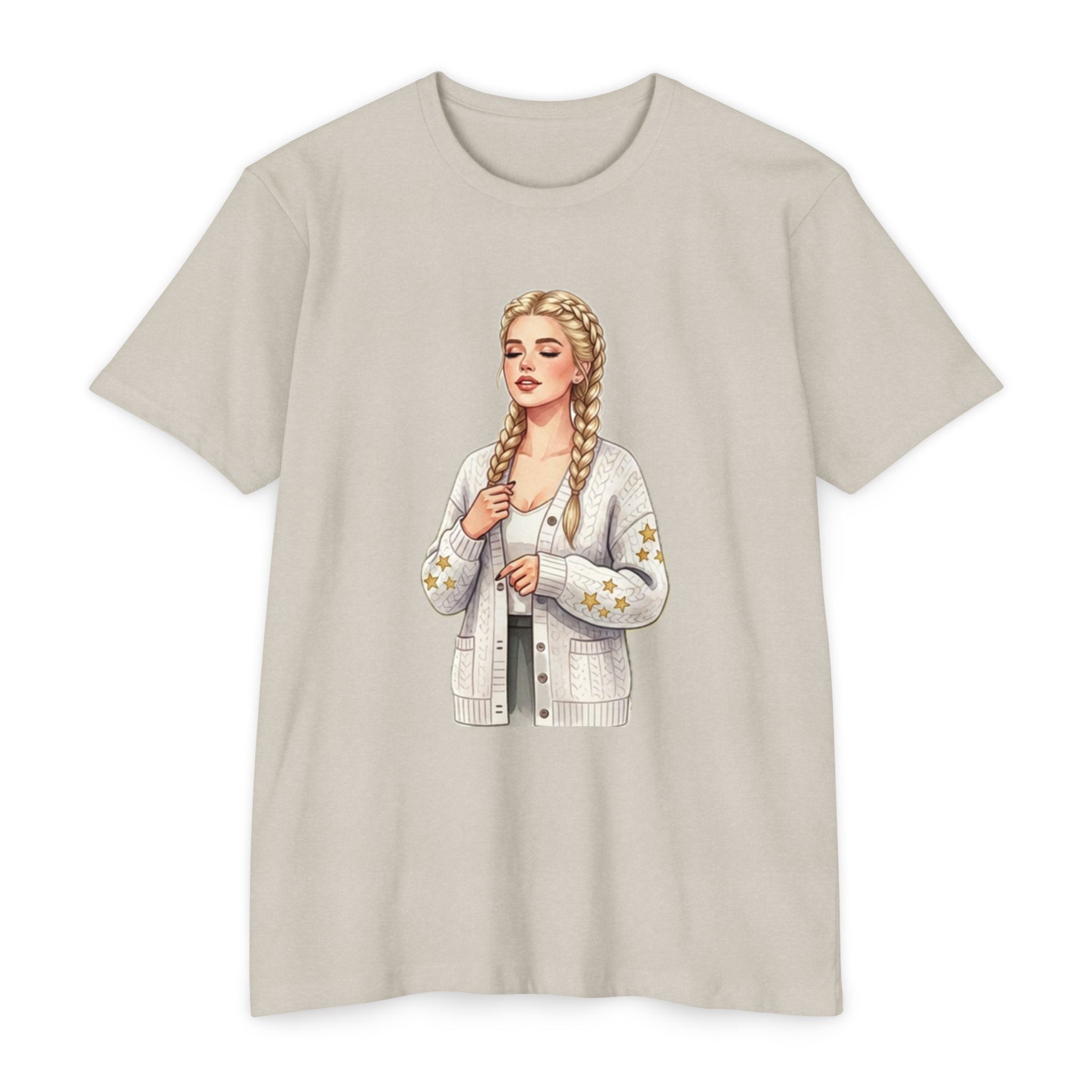 FolkGirl Unisex CVC Jersey T-shirt