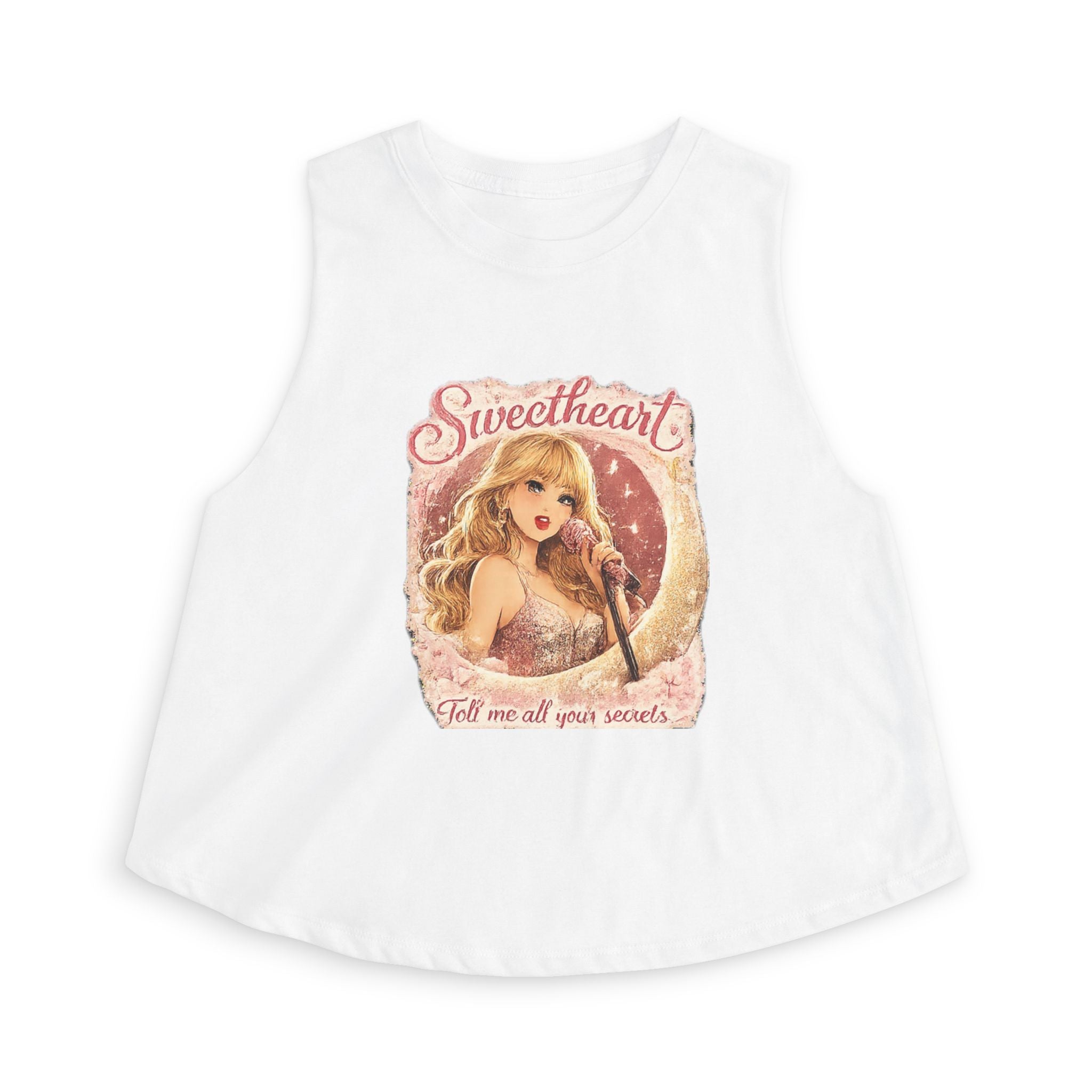 Sweetheart Women's Crop Top