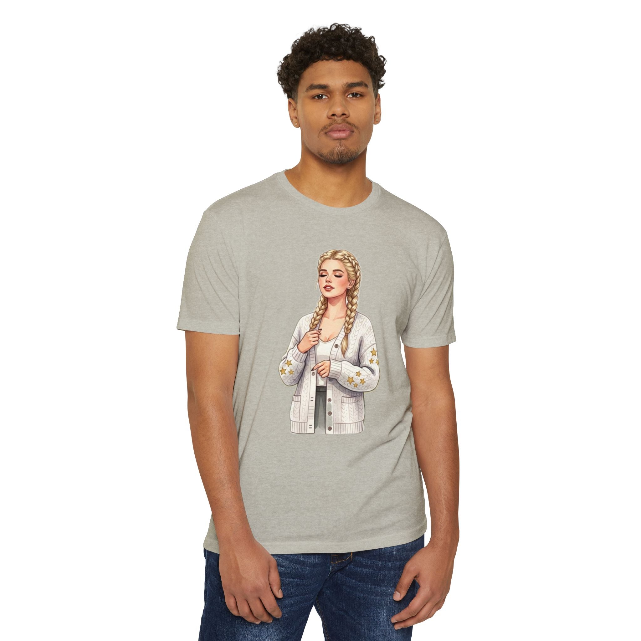FolkGirl Unisex CVC Jersey T-shirt